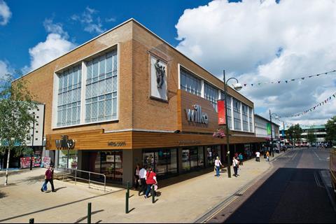 Wilko’s wooden-clad exterior sets it apart from neighbouring stores